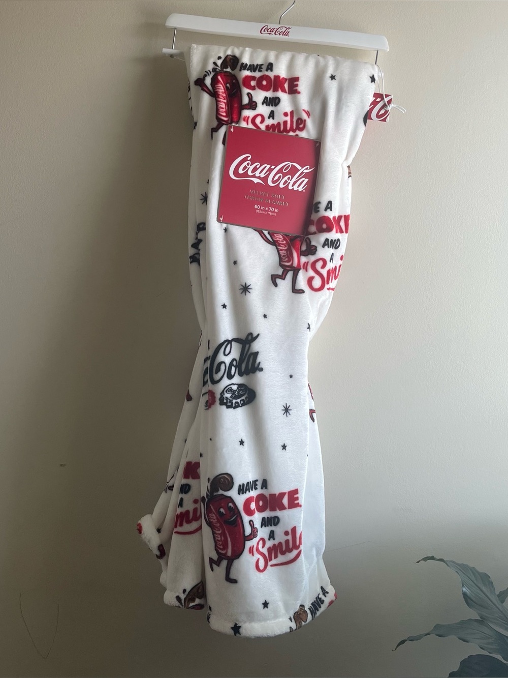 Coca Cola Throw